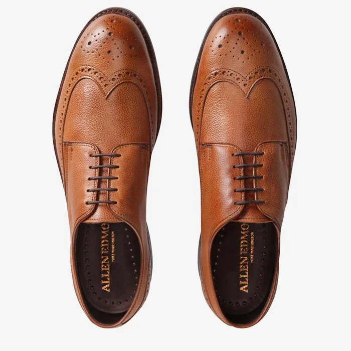 Allen Edmonds Nomad Short Wing Cognac Men Comfort and Travel