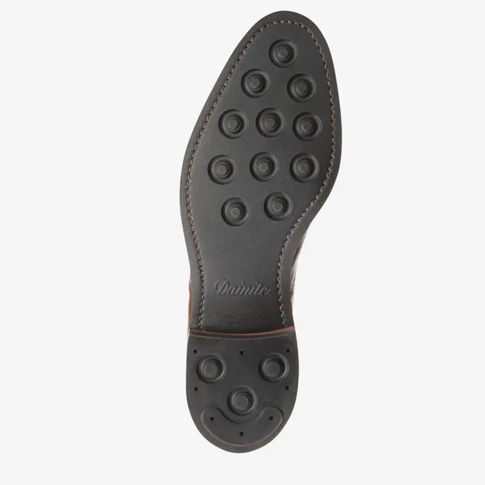 Allen Edmonds Park Avenue CapToe Oxford With Dainite Rubber Sole Coffee Men Wide Width Shoes