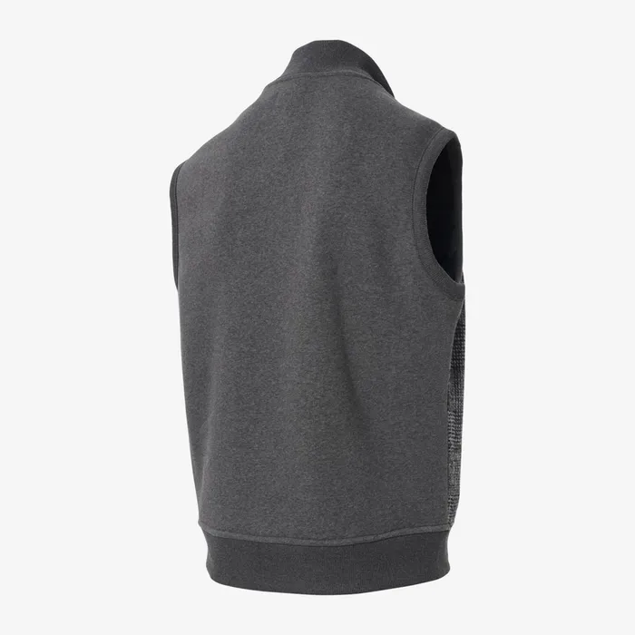 Allen Edmonds Patchwork Vest Grey Men Outerwear