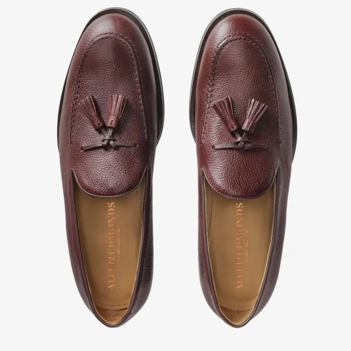 Allen Edmonds Perugia Italian Tassel Loafer Oxblood Men Loafers and SlipOns
