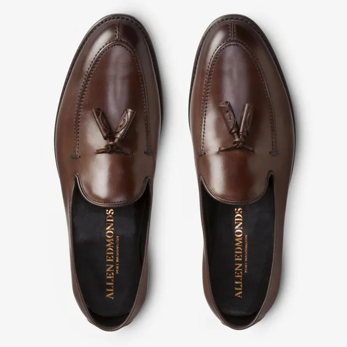Allen Edmonds Spring Street Dress Loafer Coffee Men Made In The Usa