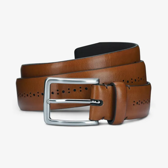 Allen Edmonds Strand Avenue Belt Walnut Men Dress Belts