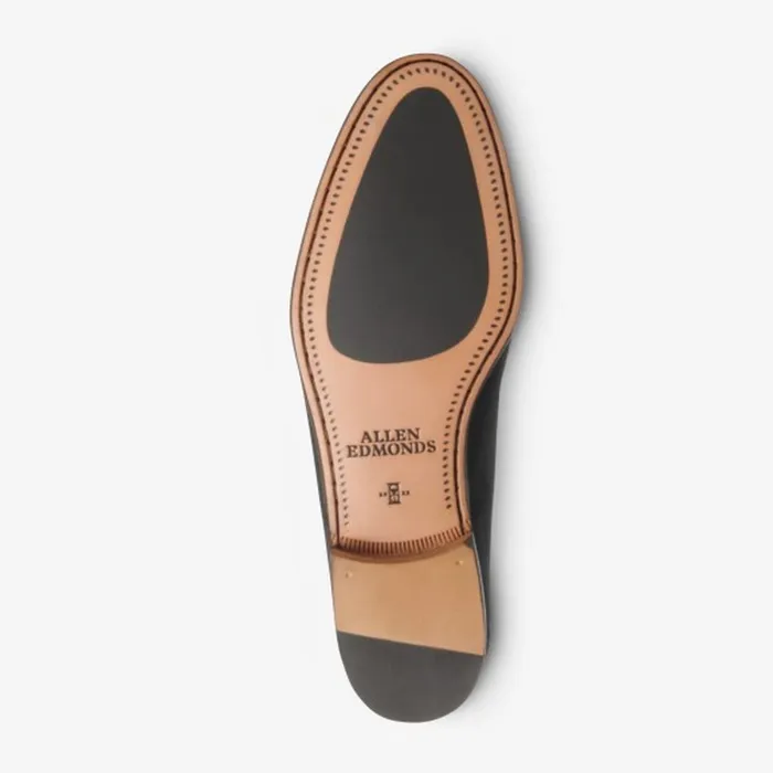 Allen Edmonds Vinci Suede Italian Bit Loafer Black Men Loafers and SlipOns