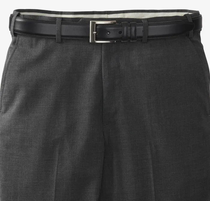 Allen Edmonds Wide Basic Dress Belt Black Calf Men Dress Belts
