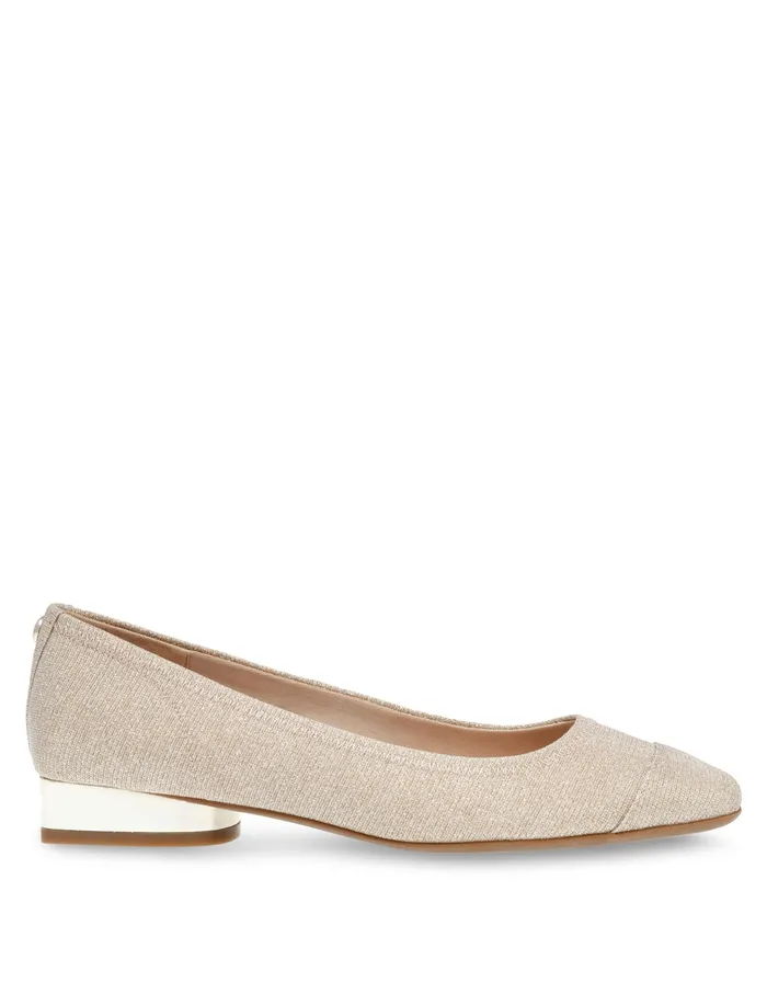 Anne Klein Carlie Flat Platinum Women Shoes