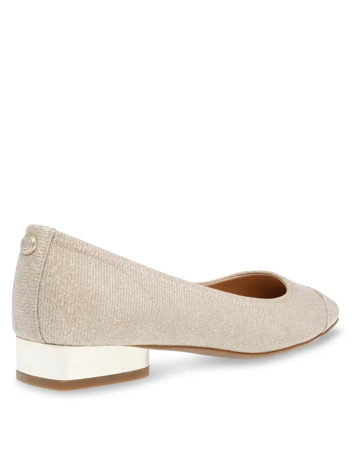 Anne Klein Carlie Flat Platinum Women Shoes