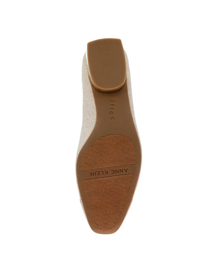 Anne Klein Carlie Flat Platinum Women Shoes