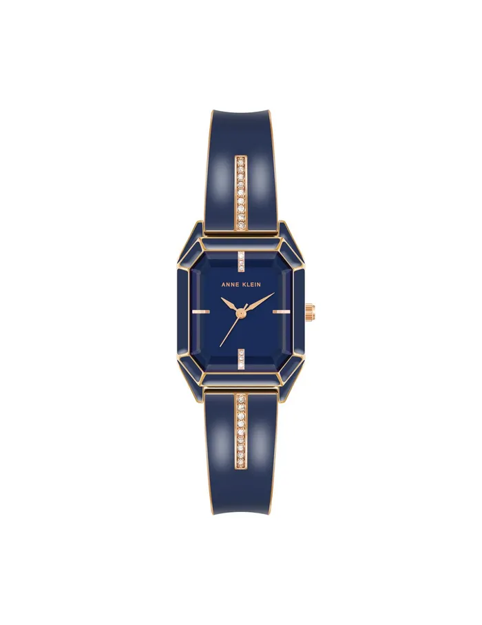 Anne Klein Elegant Bangle Bracelet Watch Navy Women Watches 038 Jewelry