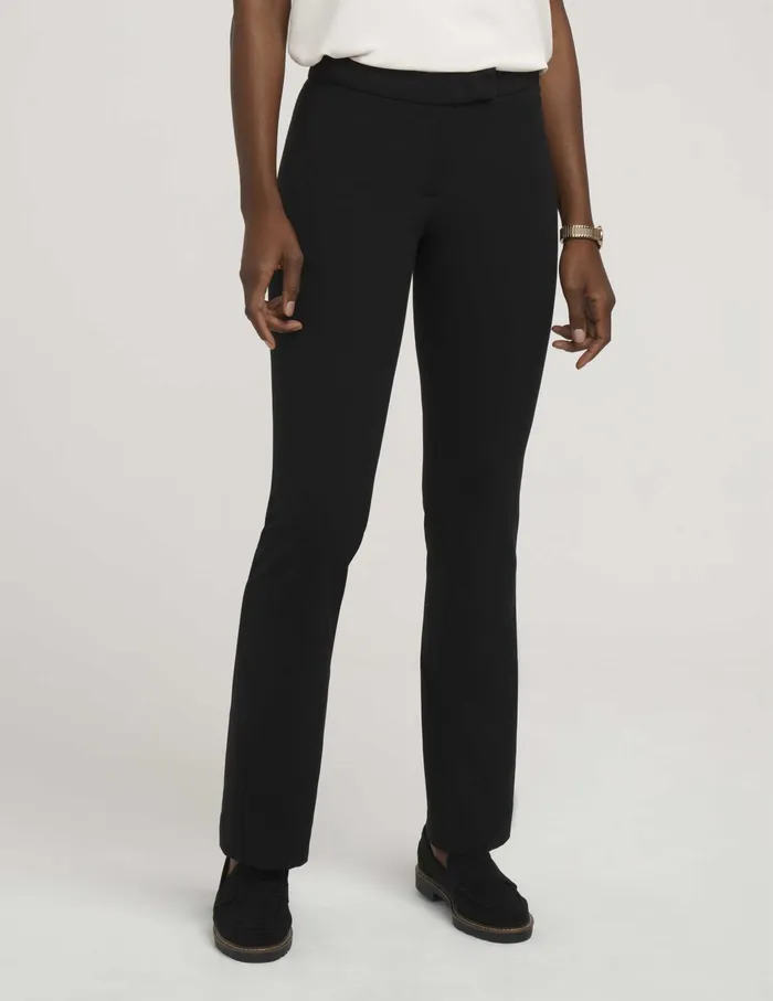 Anne Klein Flare Leg Pant Anne Black Women Clothing