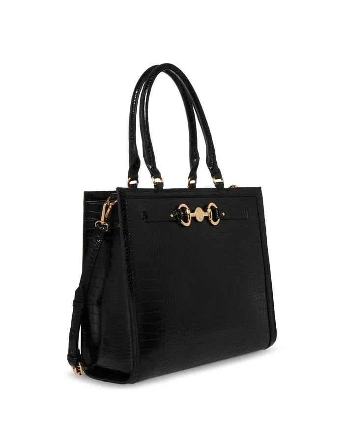 Anne Klein Horsebit Shopper Tote Black Women Handbags