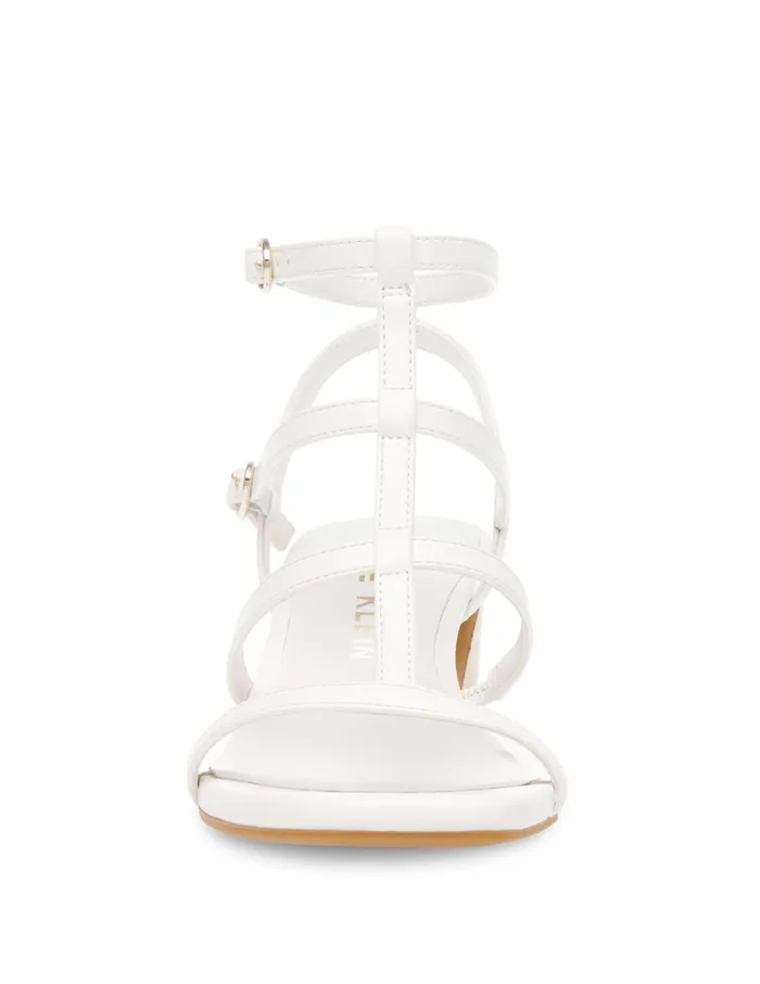 Anne Klein Mecca Dress Sandal White Women Shoes