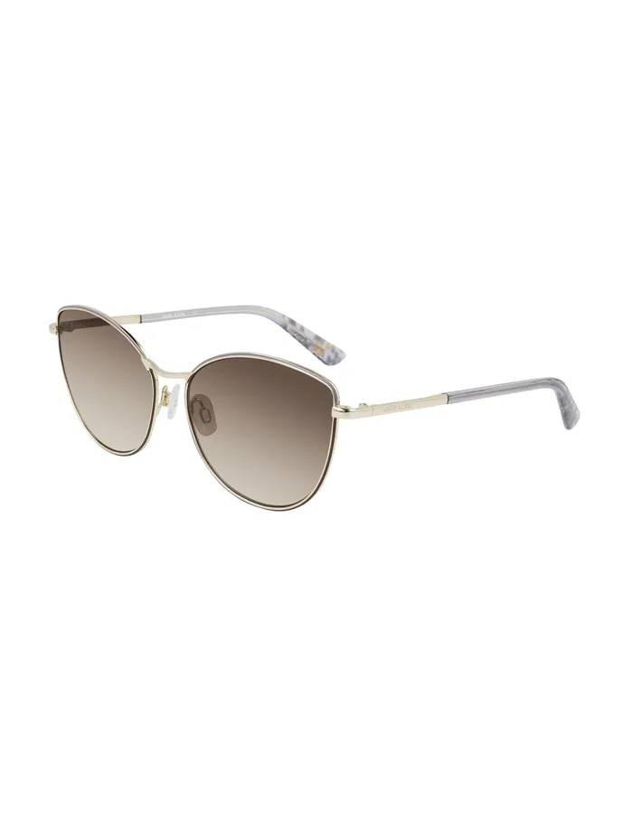 Anne Klein Metal Cateye Sunglasses Gold Women Accessories