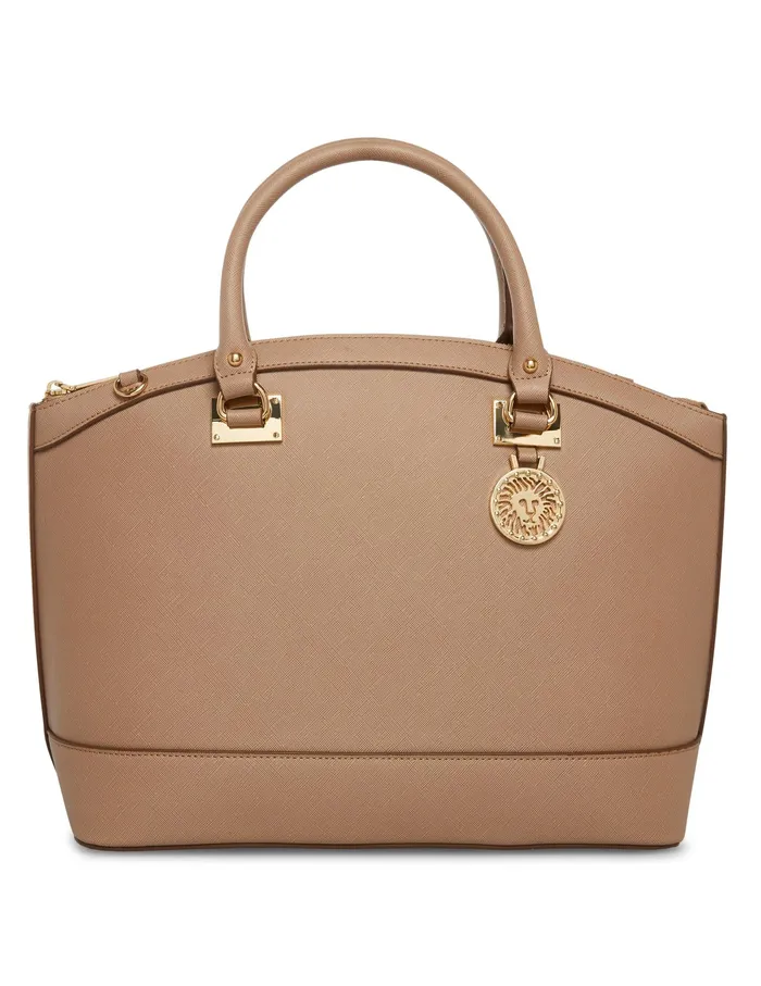 Anne Klein New Recruits Dome Satchel Truffle Women Handbags