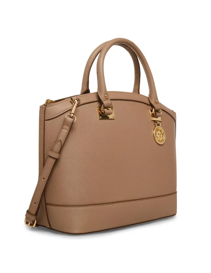 Anne Klein New Recruits Dome Satchel Truffle Women Handbags