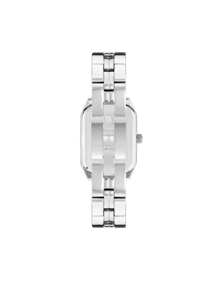 Anne Klein Octagonal Shaped Metal Bracelet Watch Black Women Watches 038 Jewelry