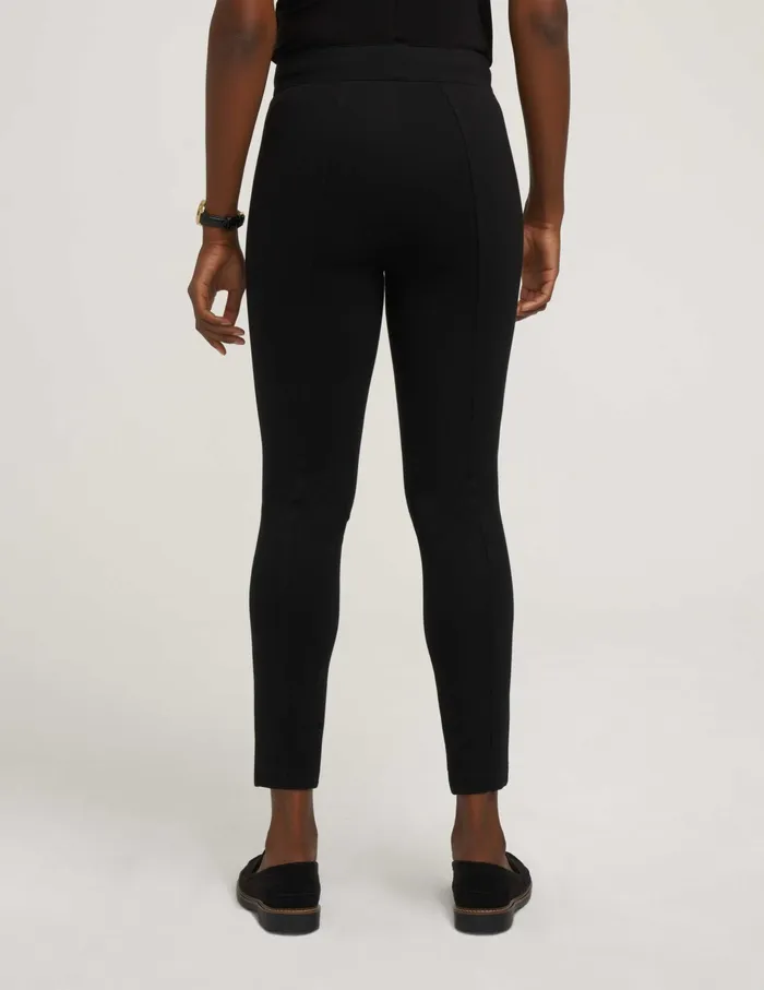 Anne Klein Slim Leg Compression Pant Anne Black Women Clothing
