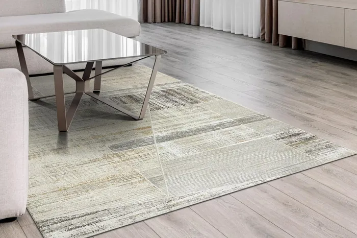 Anne Klein The Nobility Modern Geometric Rug Collection Beige Women Home