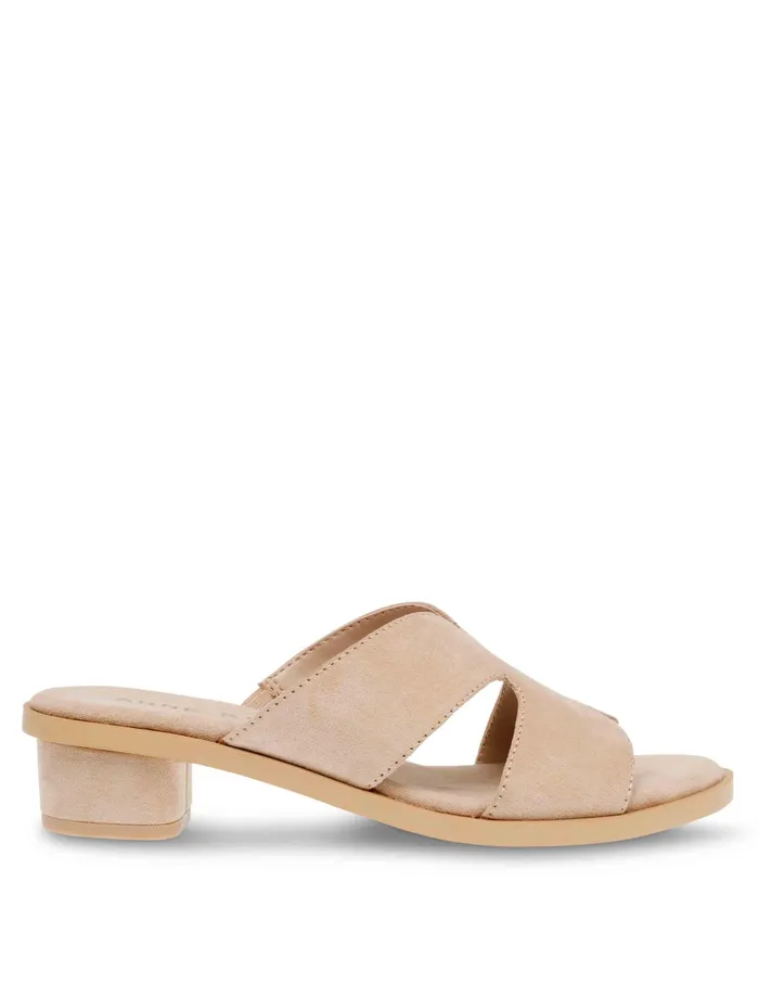Anne Klein Timmy Sandal Beige Ms Women Shoes