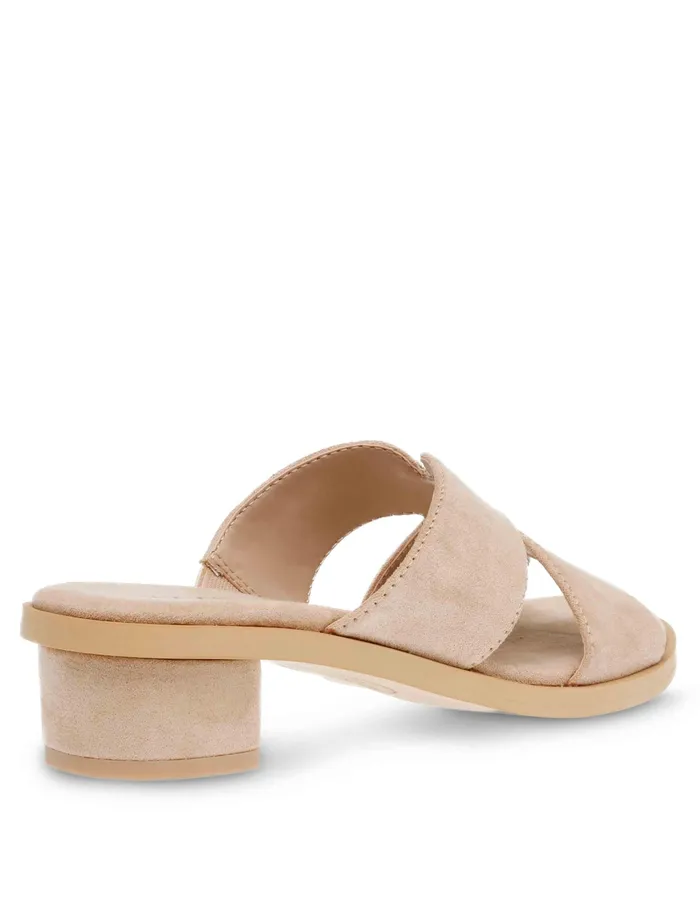 Anne Klein Timmy Sandal Beige Ms Women Shoes