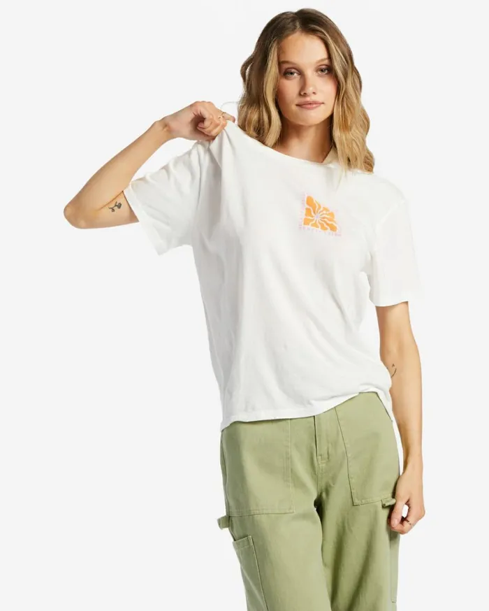 Another Day In Paradise TShirt Salt Crystal Women Billabong Graphic Tees and Tanks