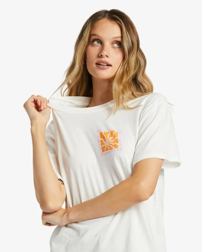 Another Day In Paradise TShirt Salt Crystal Women Billabong Graphic Tees and Tanks