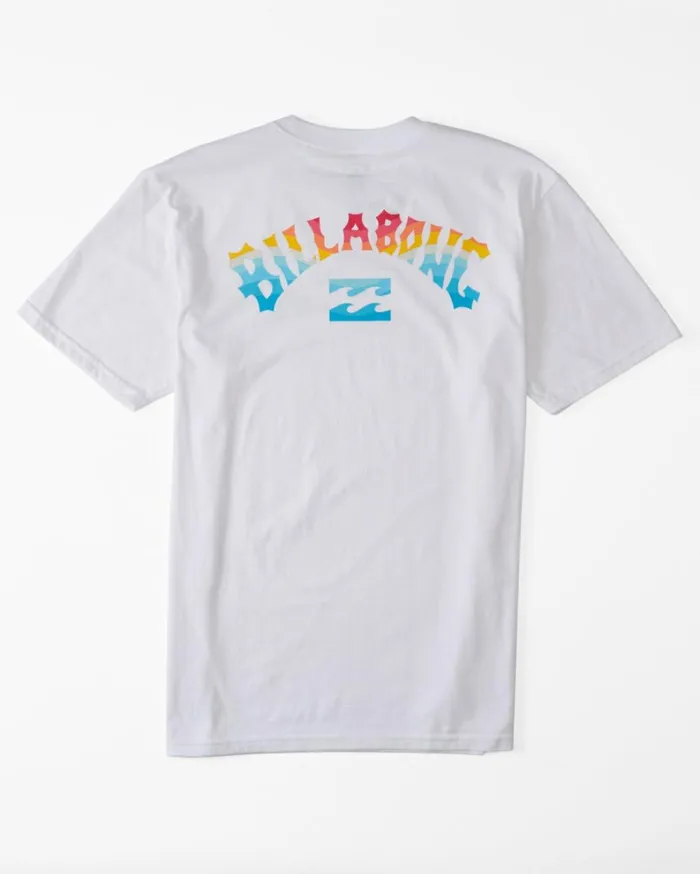 Arch Short Sleeve TShirt White Men Billabong TShirts