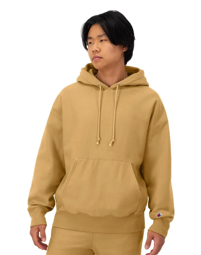 Arena Reverse Weave Hoodie C Patch Washed Tan Slacks Men Champion Hoodies and Sweatshirts Arena Reverse Weave Hoodie C Patch Washed Tan Slacks Men Champion Hoodies and Sweatshirts