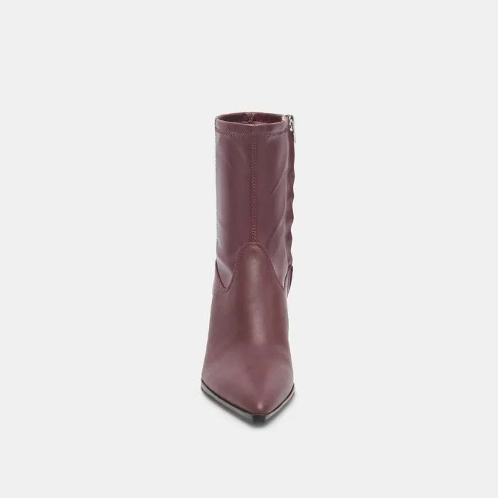 Arya Boots Wine Leather Women Dolce Vita Boots and Booties