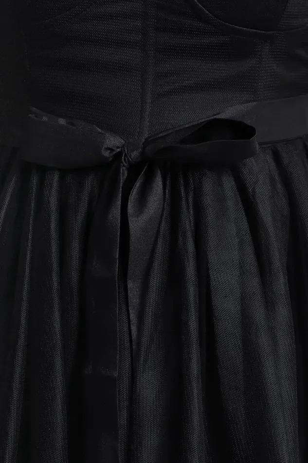 At The Altar Midi Dress 8211 Bodice Dress In Black Women Showpo Curve Clothes