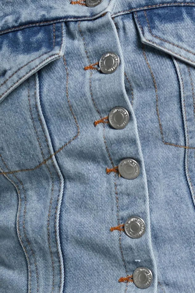 Aubrielle Bustier 8211 Denim Bustier With Pocket Details In Indigo Wash Women Showpo Denim Aubrielle Bustier 8211 Denim Bustier With Pocket Details In Indigo Wash Women Showpo Denim