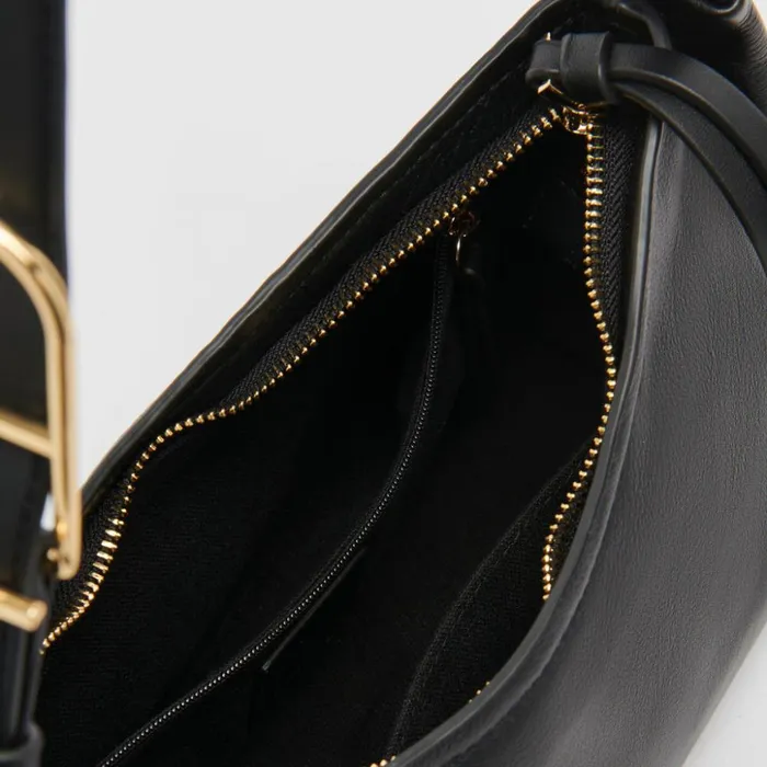 Audri Shoulder Bag Black Leather Women Dolce Vita Handbags
