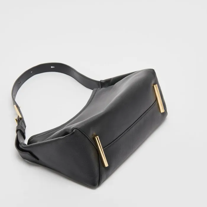 Audri Shoulder Bag Black Leather Women Dolce Vita Handbags
