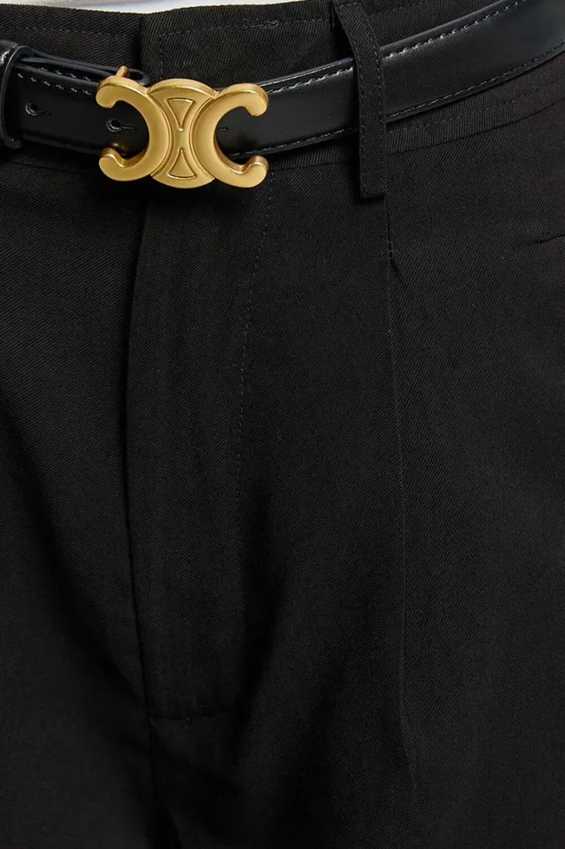 Augustus Pants 8211 High Waisted Wide Leg Tailored Pants In Black Women Showpo Pants