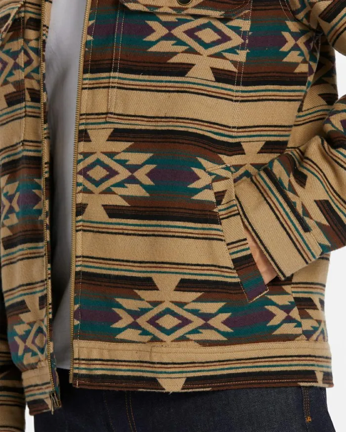 Barlow Sherpa Lined Jacket Gravel Men Billabong Jackets
