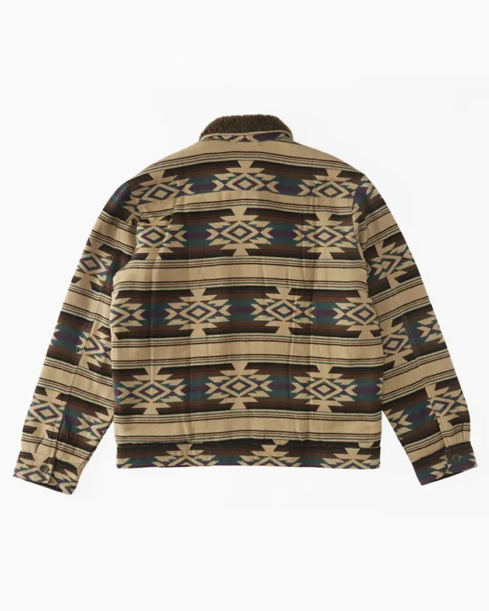 Barlow Sherpa Lined Jacket Gravel Men Billabong Jackets