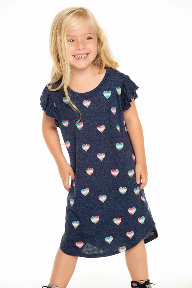 Beach Hearts Dress Dresses and Skirts Chaser Brand Girls