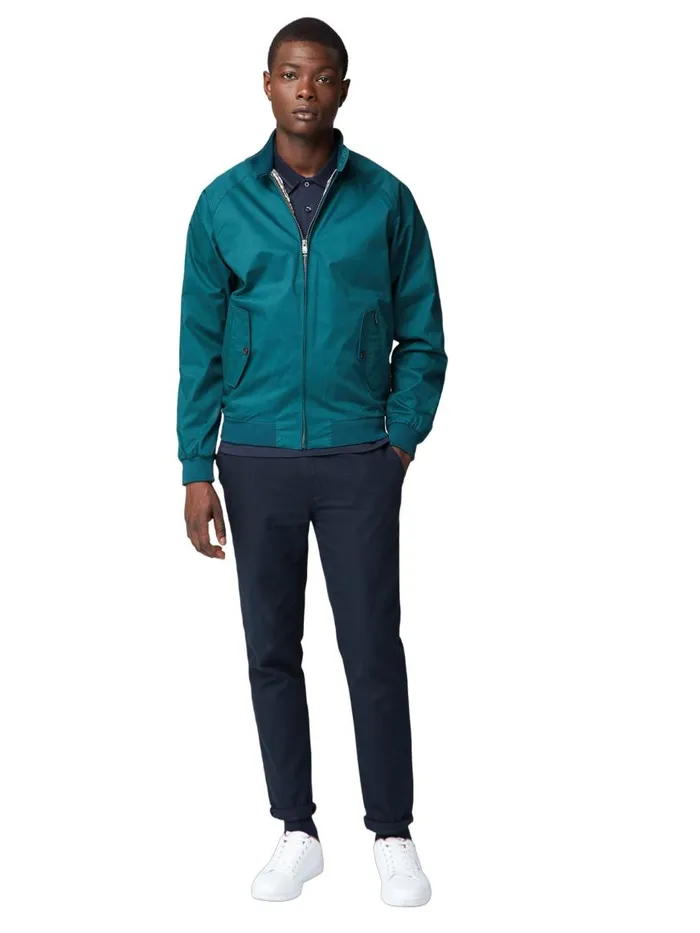 Ben Sherman Harrington Jackets Men Harrington Jacket 8211 Trekking Green