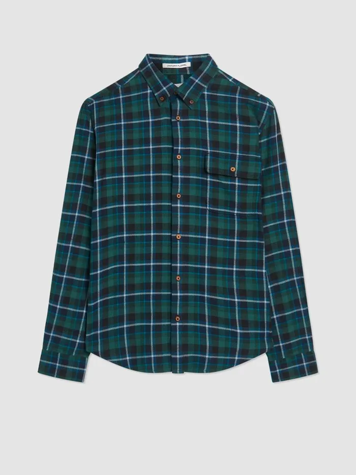 Ben Sherman Heritage Check Shirts Men Brushed Plaid Check Shirt 8211 Ocean Green Ben Sherman Heritage Check Shirts Men Brushed Plaid Check Shirt 8211 Ocean Green