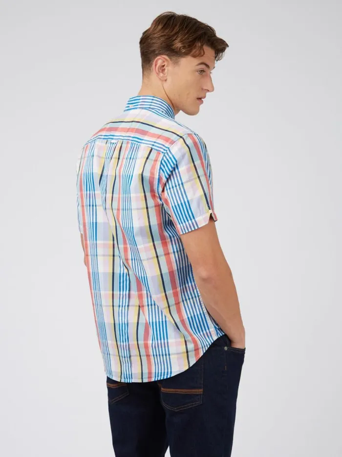 Ben Sherman Heritage Check Shirts Men Multicolour Check ShortSleeve Shirt Ben Sherman Heritage Check Shirts Men Multicolour Check ShortSleeve Shirt
