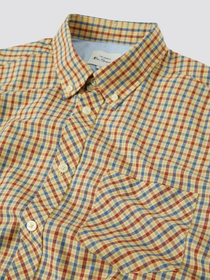 Ben Sherman Heritage Check Shirts Men Signature House Check LongSleeve Shirt 8211 Lemon Ben Sherman Heritage Check Shirts Men Signature House Check LongSleeve Shirt 8211 Lemon