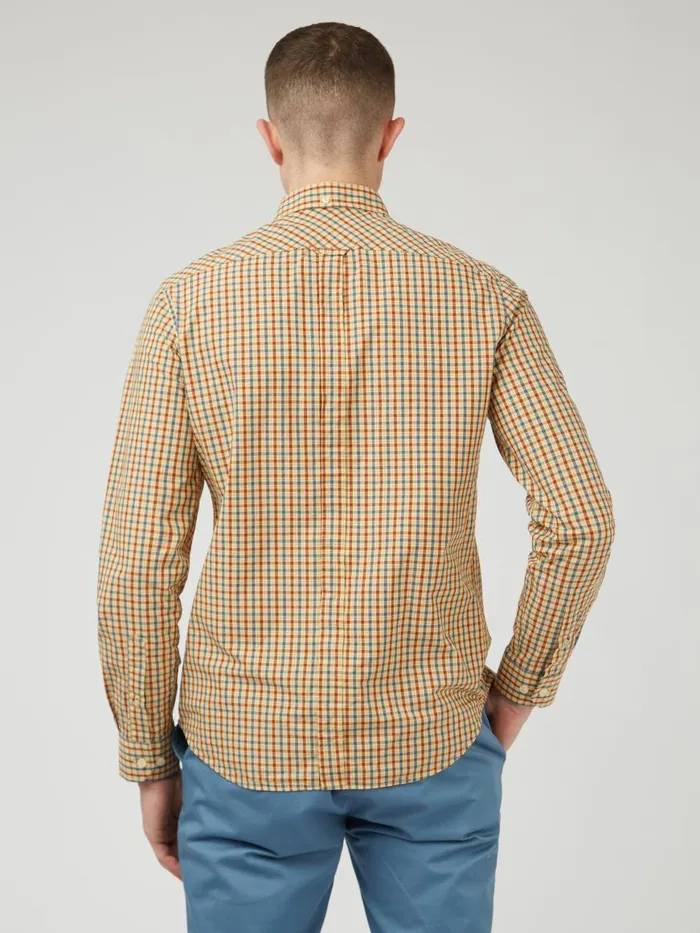 Ben Sherman Heritage Check Shirts Men Signature House Check LongSleeve Shirt 8211 Lemon Ben Sherman Heritage Check Shirts Men Signature House Check LongSleeve Shirt 8211 Lemon