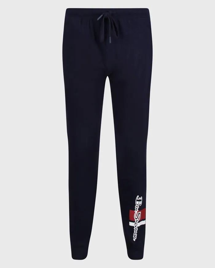 Ben Sherman Joggers and Track Pants Men Julian Lounge Pants 8211 Navy