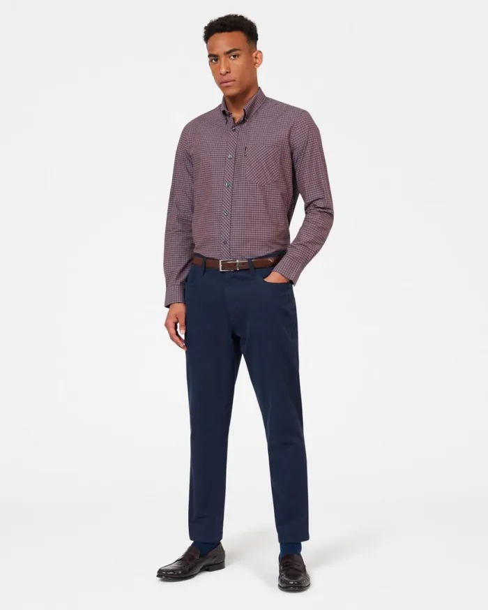 Ben Sherman Long Sleeve Shirts Men Signature Gingham LongSleeve Shirt 8211 Ginger Ben Sherman Long Sleeve Shirts Men Signature Gingham LongSleeve Shirt 8211 Ginger
