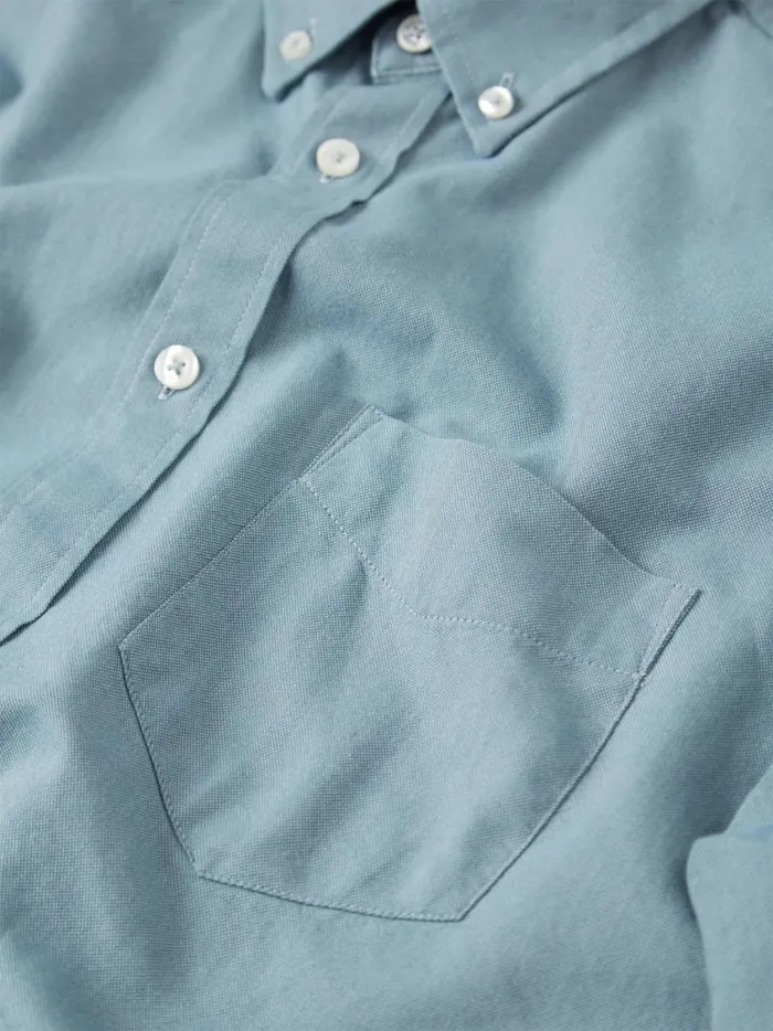 Ben Sherman Long Sleeve Shirts Men Signature Organic Oxford Shirt 8211 Blue Shadow Ben Sherman Long Sleeve Shirts Men Signature Organic Oxford Shirt 8211 Blue Shadow