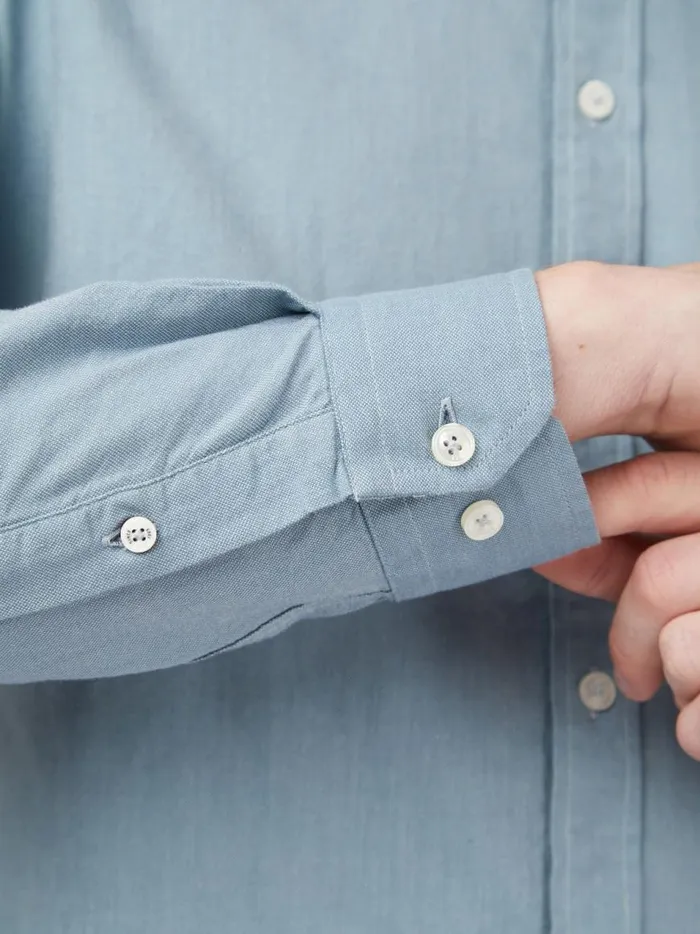 Ben Sherman Long Sleeve Shirts Men Signature Organic Oxford Shirt 8211 Blue Shadow Ben Sherman Long Sleeve Shirts Men Signature Organic Oxford Shirt 8211 Blue Shadow