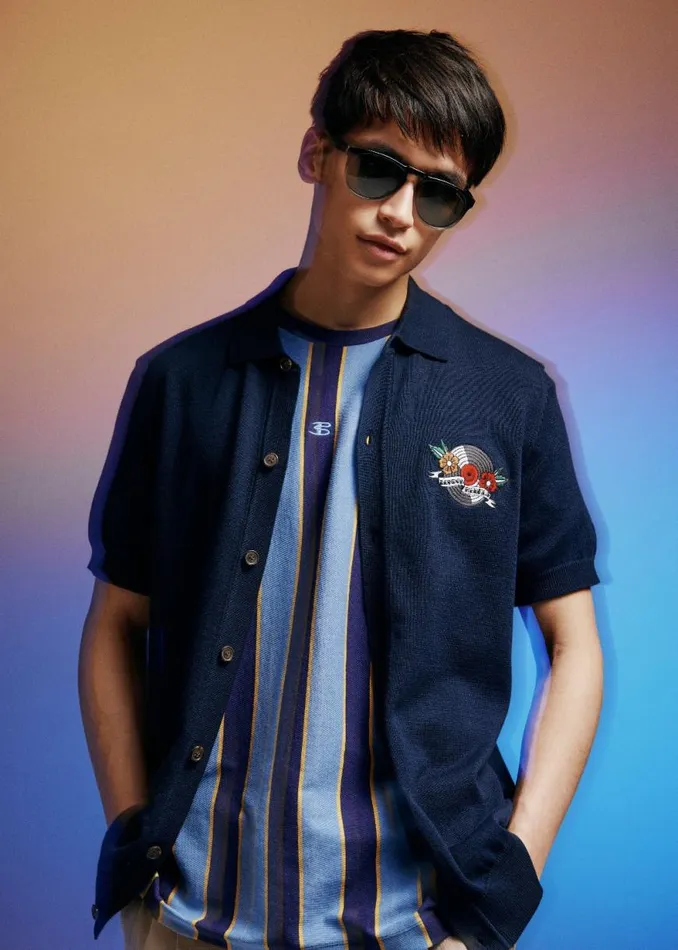 Ben Sherman Mod Knit Polos Men B By London Rebels Knit Polo Ben Sherman Mod Knit Polos Men B By London Rebels Knit Polo