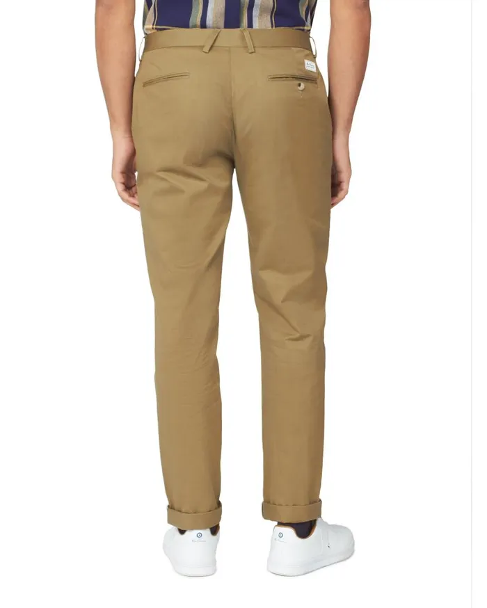 Ben Sherman Pants and Chinos Men Signature Slim Stretch Chino Pant 8211 Olive