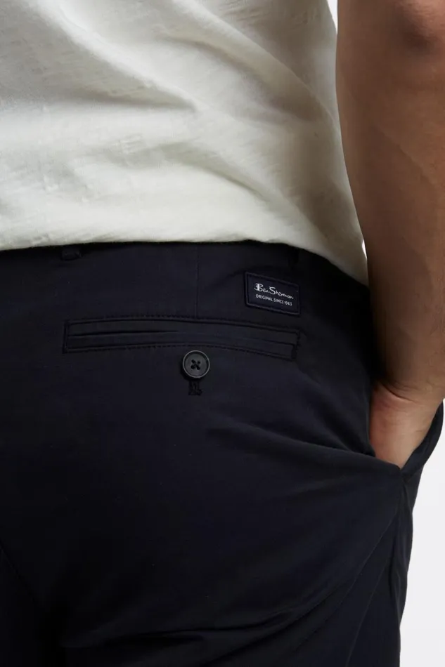 Ben Sherman Shorts Men Everyday Slim Fit Chino Short 8211 Black