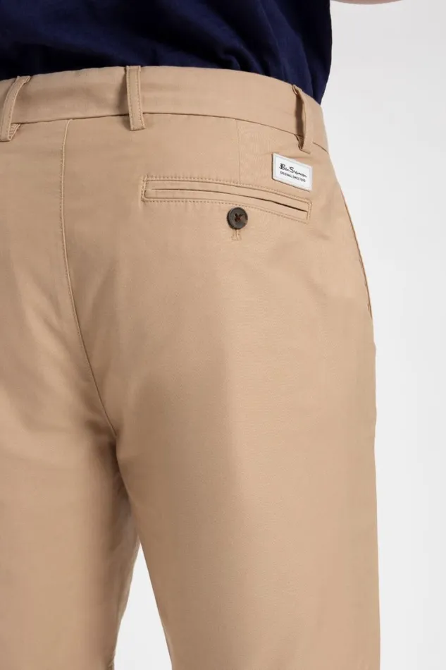 Ben Sherman Shorts Men Everyday Slim Fit Chino Short 8211 Sand