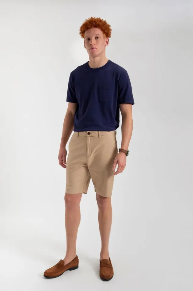 Ben Sherman Shorts Men Everyday Slim Fit Chino Short 8211 Sand